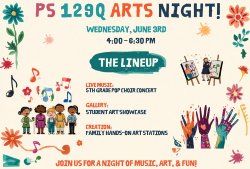 Art Family Night flyer